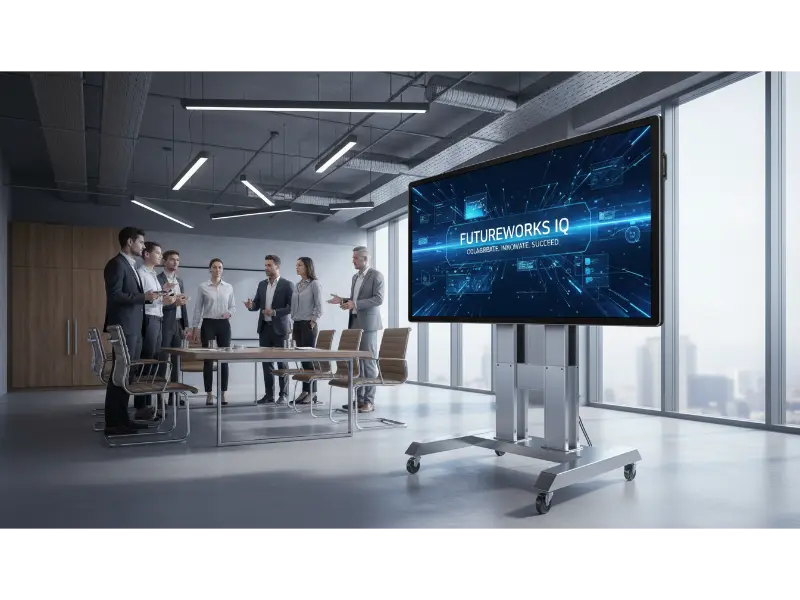 Dokonalý průvodce výběrem správného interaktivního plochého displeje pro vaši hybridní konferenční místnost
