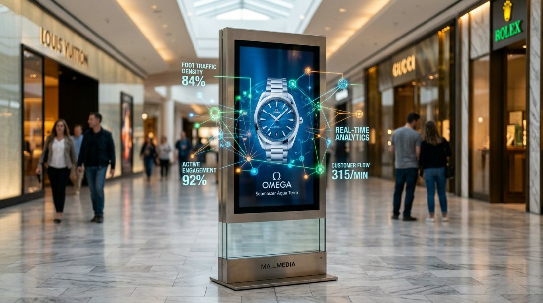 US B2B Digital Signage Guide: AI Analytics, Wi-Fi 7 a vertikální displeje