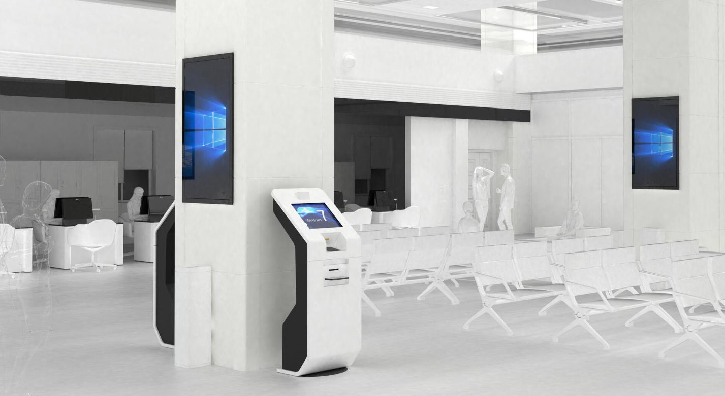 self-service kiosk machine