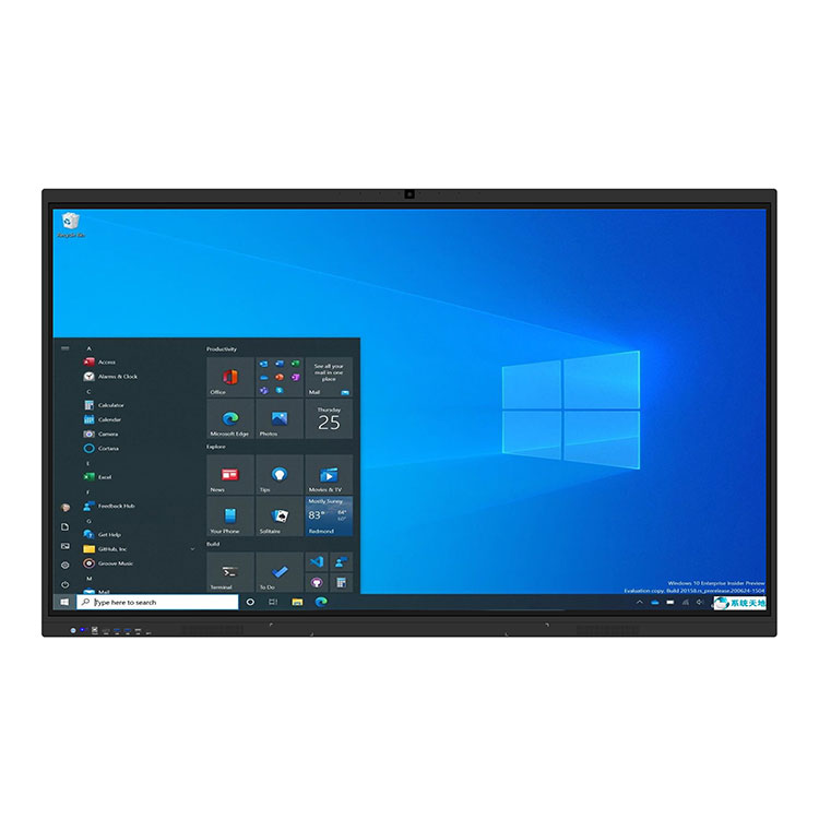 Interaktivní plochý panel systému Windows